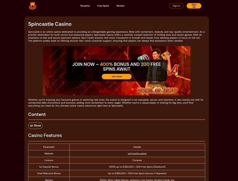 United Kingdom - casino spinscastle